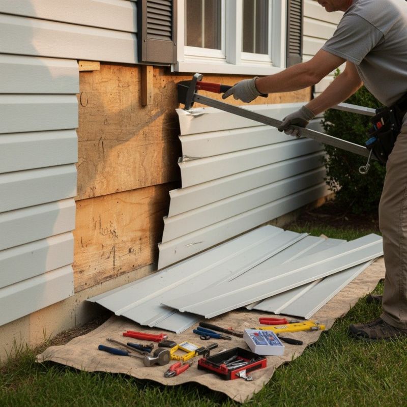 Contact About Aluminum Siding Repair