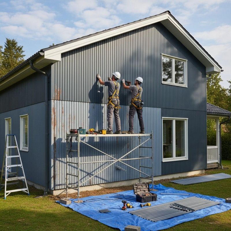 Local Aluminum Siding Repair pros at work